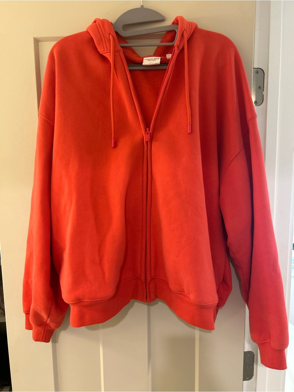 Aritzia Cozy Sweatfleece Boyfriend Boxy Zip Hoodie